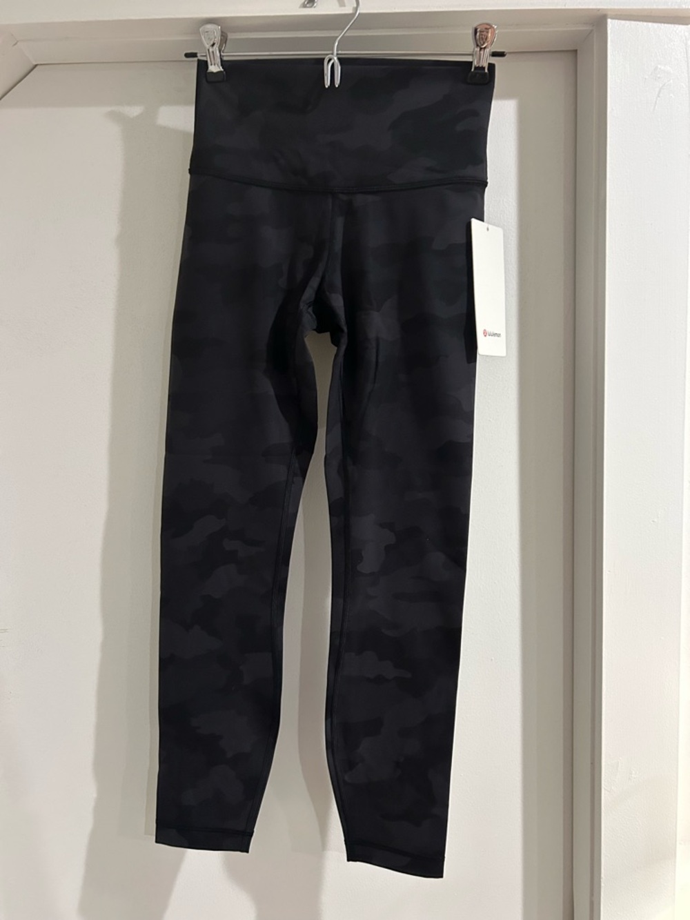 lululemon athletica Black Camo High-Rise Wunder Under Leggings 25”